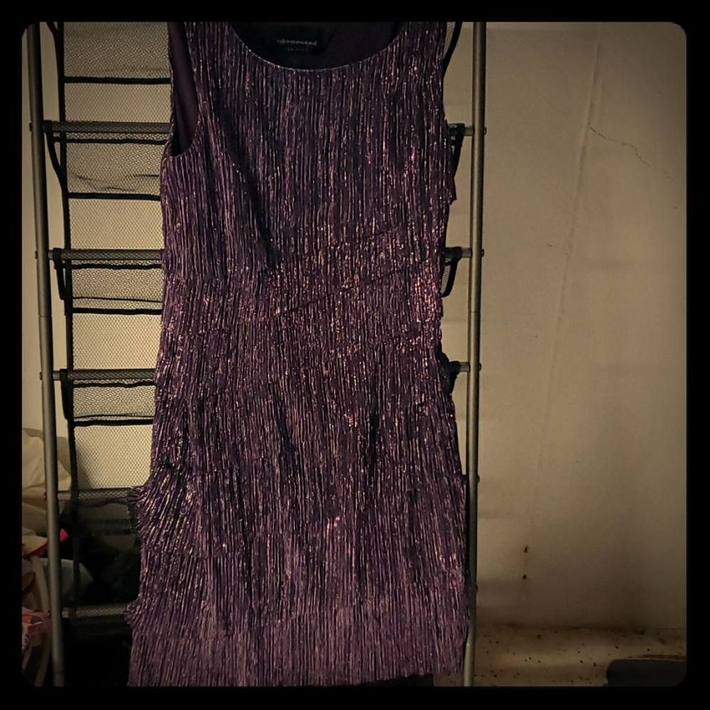 Purple dress